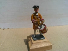 Stadden or similar, British 13th Foot 1704 drummer,  well painted lead 54mm, TD