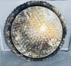 Silverplate Round Serving Tray Platter Grape Pattern Baroque & Rococo Rim — photo 3