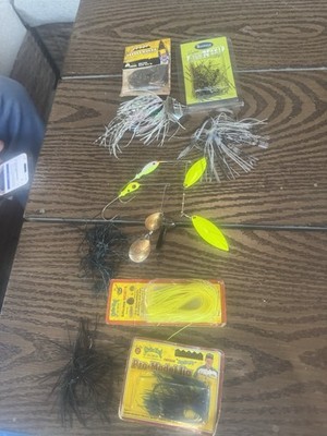 Assorted Jigs And Spinner Baits