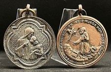 Argentina 1896 lot x2 Nuevo Templo de Rojas, First Communion, Sacred Heart Jesus