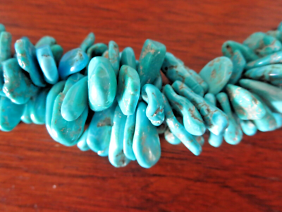 Turquoise Nugget Necklace 31