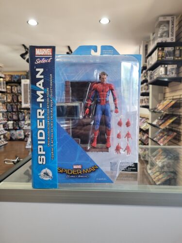 Figura de acción Marvel Select 7 pulgadas Spider-Man Homecoming - Spider-Man desenmascarado