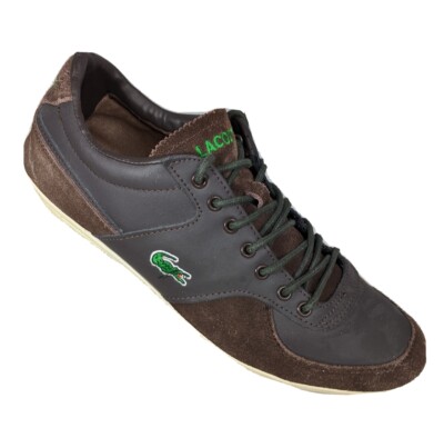 lacoste misano brown