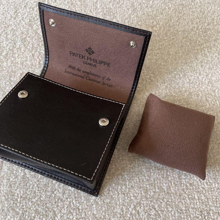 Patek Philippe ブラウンレザーケース Patek Philippe Leather Watch Travel Pouches for sale | eBay