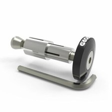 Honda CR125 Oxford Motorcycle Slim Flat Aluminium Handlebar Bar Ends OX598 Black