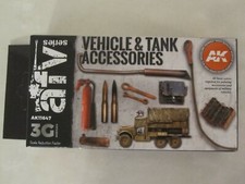AK Interactive Paint Set - Vehicle & Tank Accessories (AFV Series) 3G Acrylics