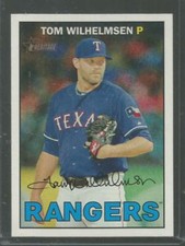 2016 Topps Heritage #375 Tom Wilhelmsen Rangers 
