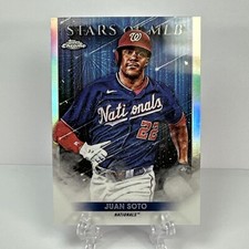 2022 Topps Juan Soto Stars Of MLB Chrome #SMLBC-23 Washington Nationals