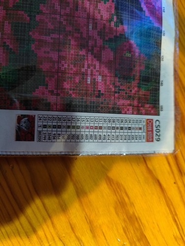 Adult Beginner Afternoon Nap grey cat cross stitch kit - Picture 2 of 3