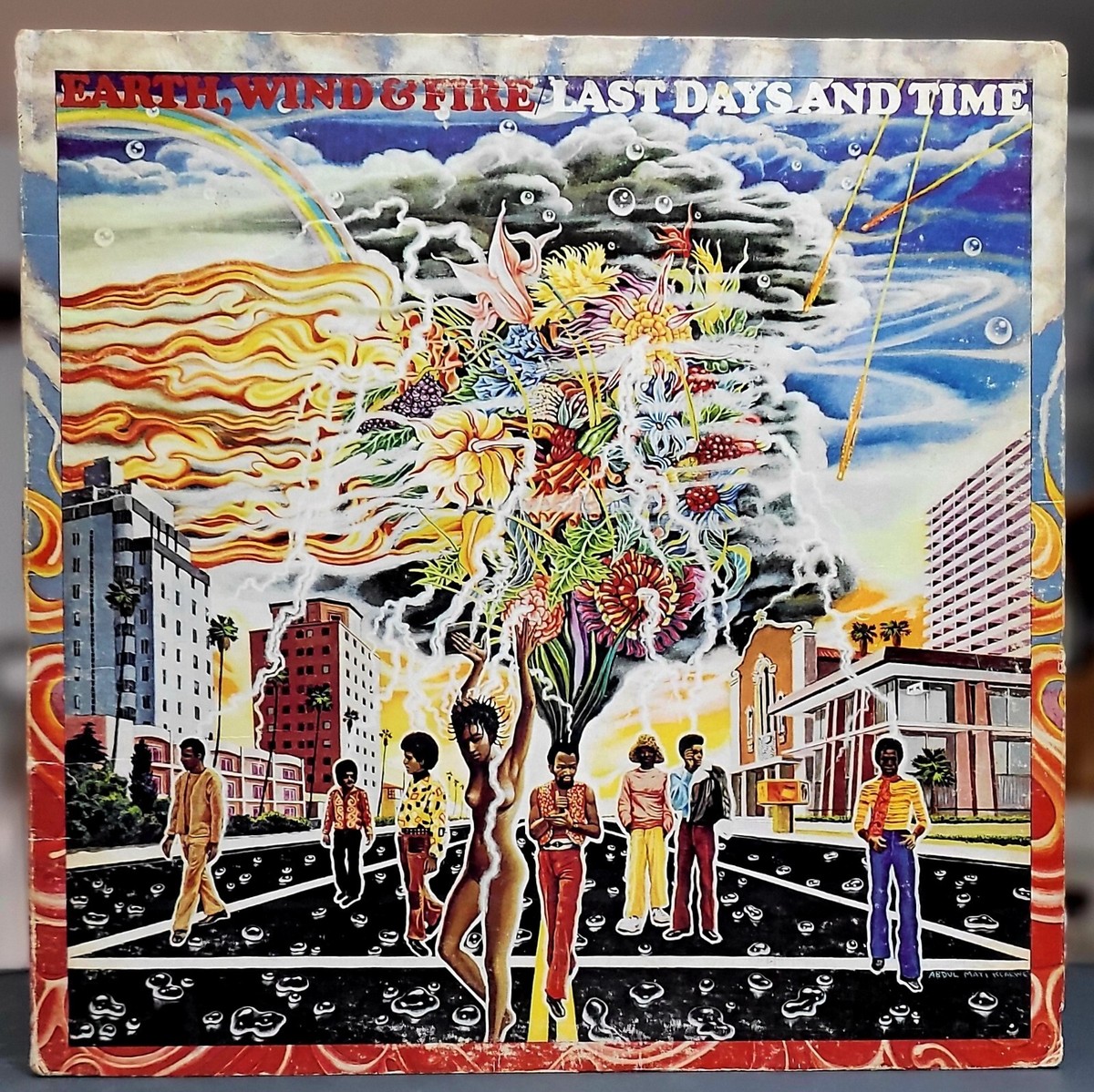 洋楽 Earth, Wind & Fire Last Days and Time LP EARTH, WIND & FIRE LAST DAYS & TIME LP 1972 Columbia Records