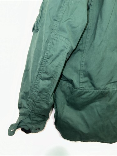 Abrigo Bombardero Ciesse Piumini Italia Exterior | Diseñador Vintage Senderismo Verde Hombres - Imagen 8 de 23
