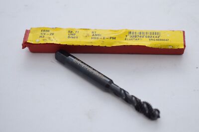 NEW Dormer E038 1/4-28 Spiral Flute Tap HSS-E-PM H3 