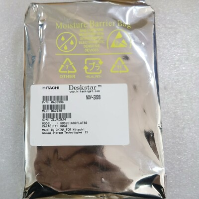 New Hitachi 80GB HDS721680PLAT80 PATA IDE 3.5