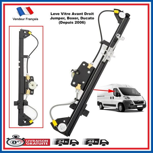 Elektrischer Fensterheber Ohne Motor Passagier FüR Ducato Boxer Jumper 2006--image