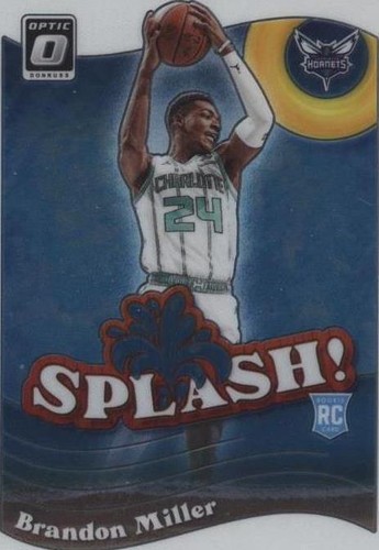 2023-24 Donruss Optic Brandon Miller Splash! Rookie RC #11