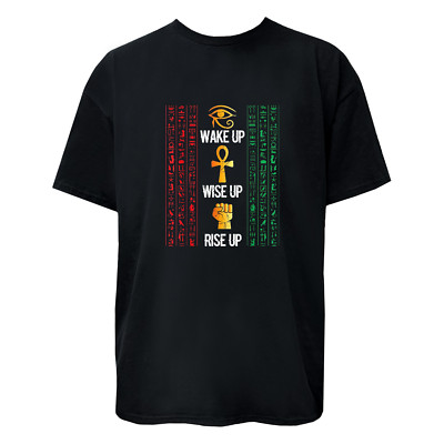 Wake Up Wise Up Rise Up Graphic T-Shirt / Hoodie / Sweatshirt Unisex Women Men