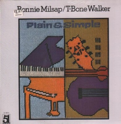 Ronnie Milsap / T-Bone Walker Plain & Simple STILL SEALED NEW OVP Vinyl LP