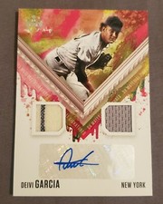 Deivi Garcia 2021 Diamond Kings Dual Jersey Patch Auto Rookie Card RPA 🔥