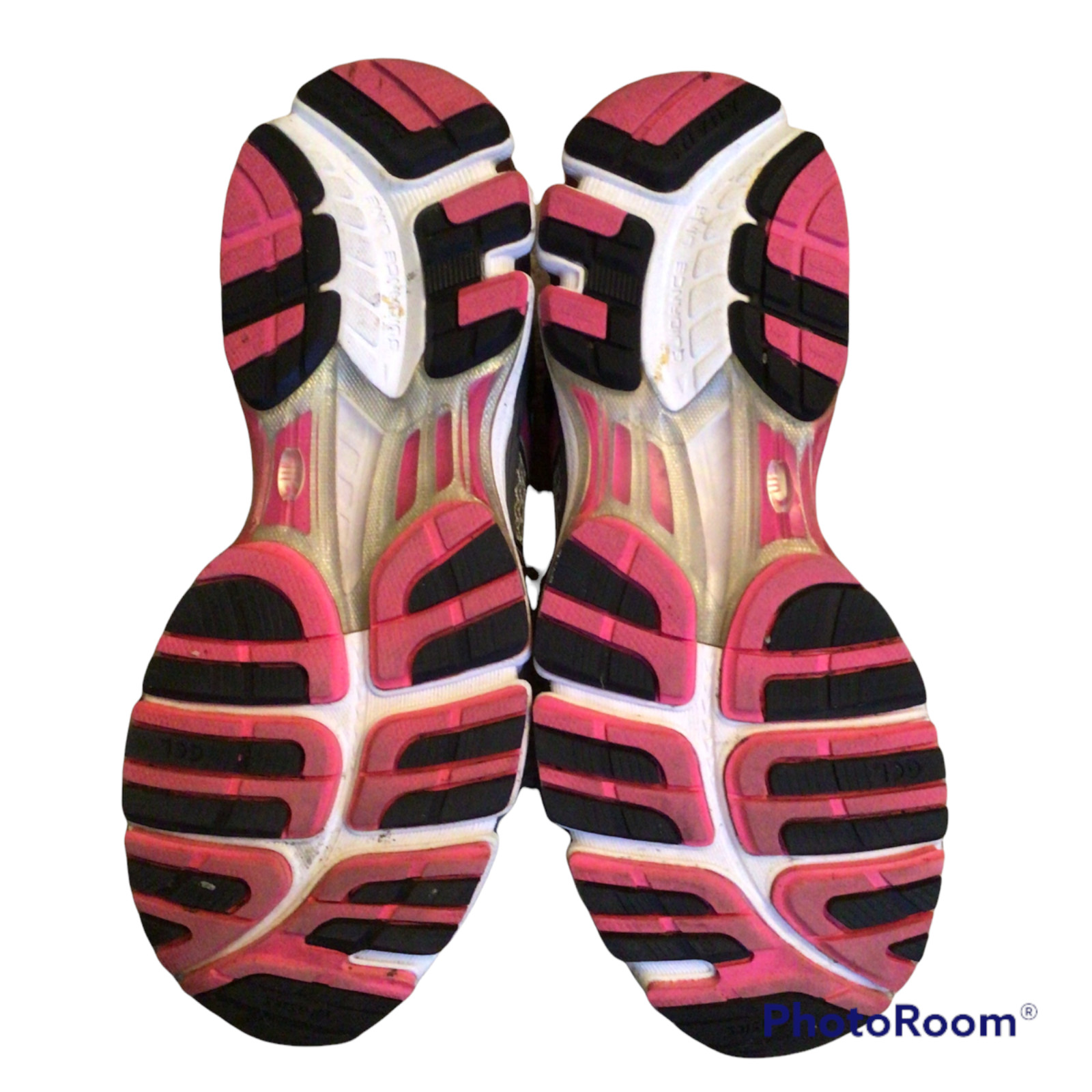 ASICS Gel Hayand 18 Women’s Size 8.5 Pink Silver Solyte Athletic READ NO INSOLES thumbnail 9