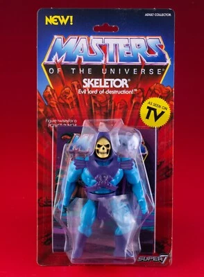 Masters of the Universe MOTU He-Man Super7 Skeletor US MOSC - Bild 1 von 2