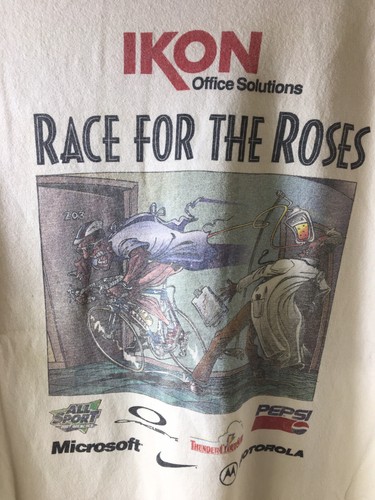 Vintage 1997 Lance Armstrong Ride for the Roses T-Shirt XL Austin TX - Picture 3 of 9