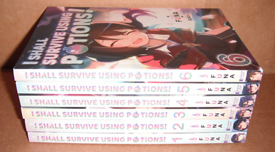 I Shall Survive Using Potions Vol. 1,2,3,4,5,6 Light Novel English