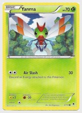 Yanma 3/119 Common XY Phantom Forces Pokemon Card LP