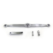 Chrome Gear Shift Linkage Skull For Harley Road King 1994-2015 Softail 86-15 Tri