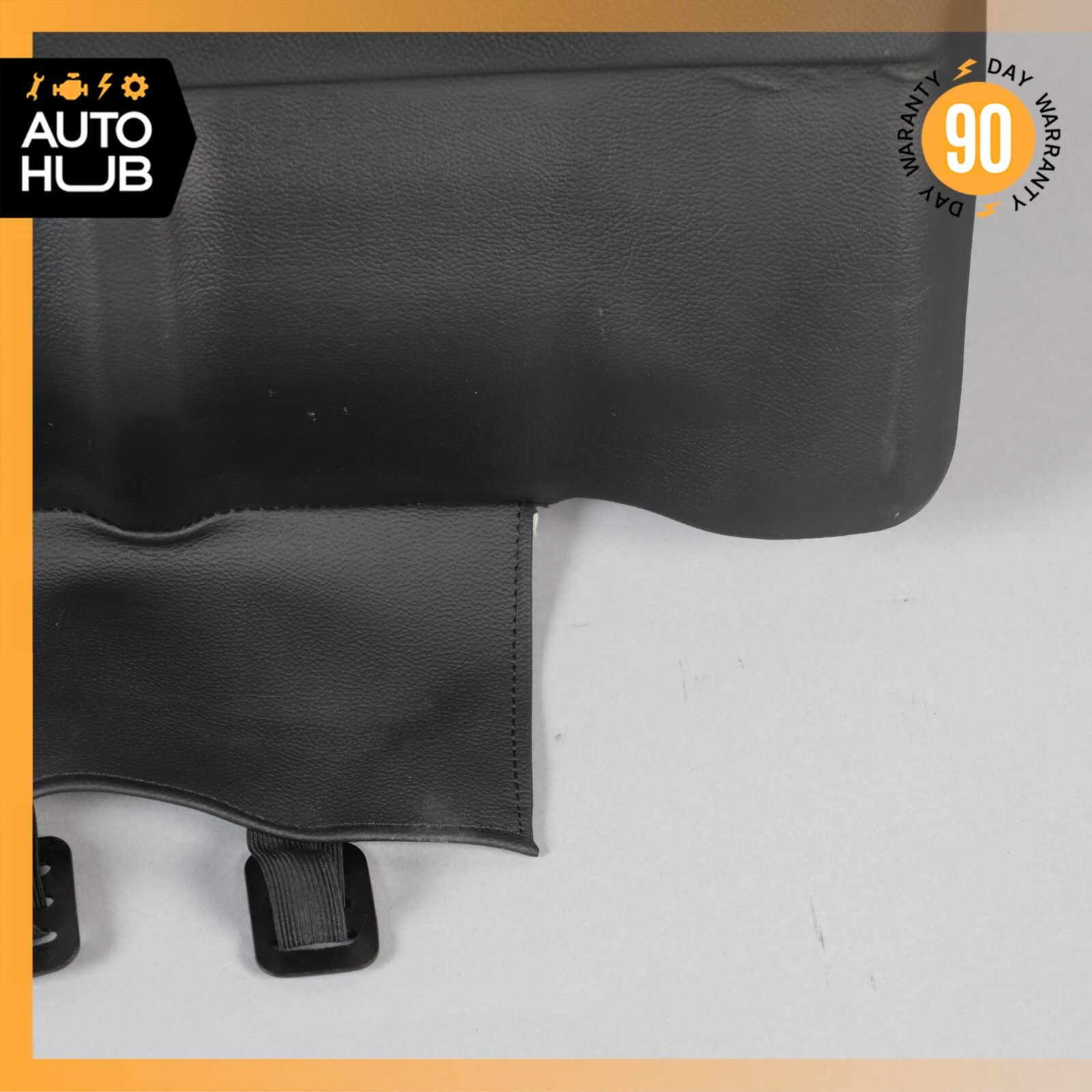14-20 Maserati Levante M161 Front Left Driver Side Seat Back Cover Black OEM 44k