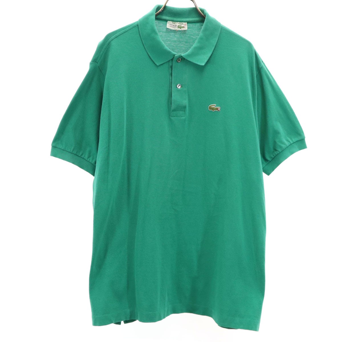 トップス 80s LACOSTE Polo Shirts Made in France CHEMISE LACOSTE 80s Made in France Vintage Short sleeve Polo