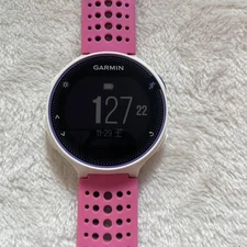 Garmin Forerunner 230J Smartwatch GPS Heart Rate Waterproof Pink Used