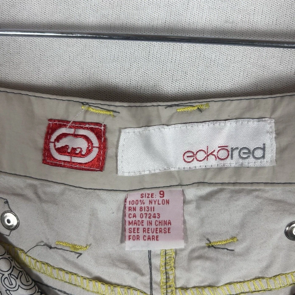 Ecko Red Ecko UNLTD Junior Womens Khaki Brown Utility Shorts Size 9 Casual Chino - Image 3 of 4