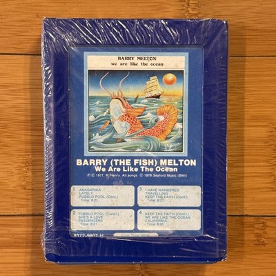 BARRY (THE FISH) MELTON ''We Are Like the Ocean,'' 8-Track Tape, EX, Country Joe &