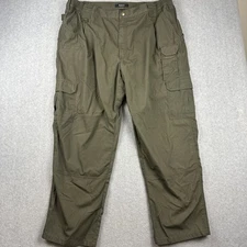 5.11 Tactical Pants Men 44x30 Green Taclite Pro Cargo Ripstop Work Military