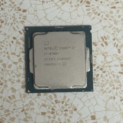 Intel Core i7 8700T Six-Core 2.4GHz SR3WX CPU Processor