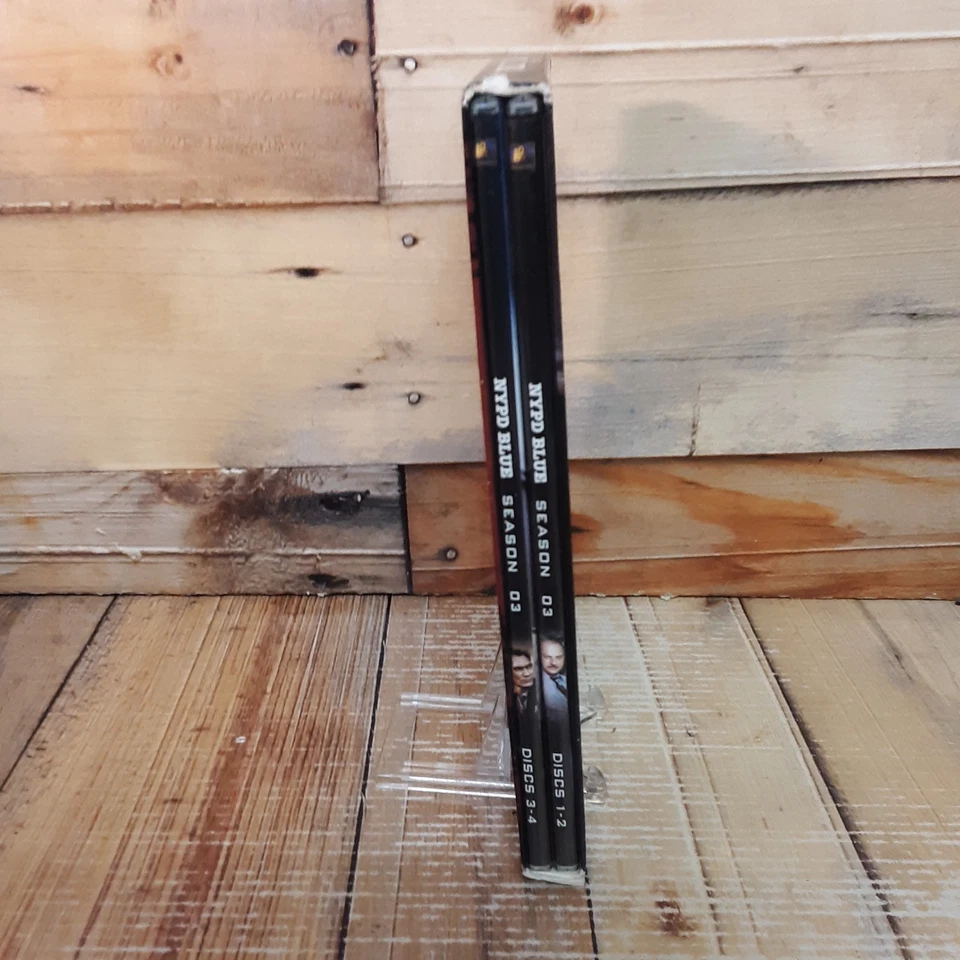 NYPD Blue Season 3 DVD Used Police Detective Crime Drama Dennis Franz   - Image 3 of 4