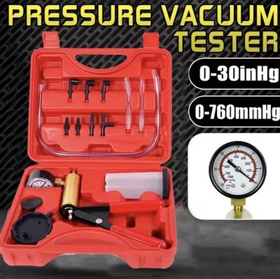 Oil Blege Gun Kit Brake Pump With Pressure Gauge For Car And Motorcycle Universal