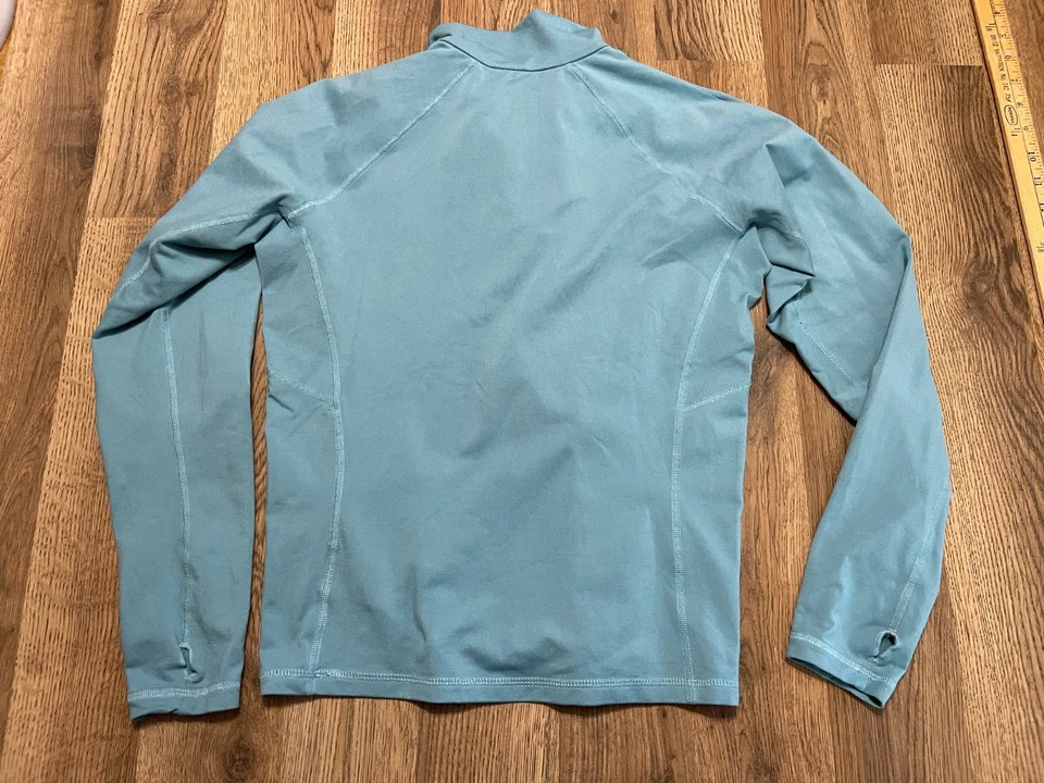 Mountain Hard Wear Shirt, Women's Small, Blue, Long Sleeve, 1/4 Zip, Activewear - Image 2 of 4