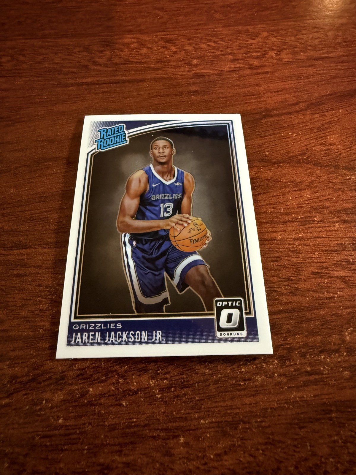 2018-19 Optic Rated Rookie #188 Jaren Jackson Rookie Card