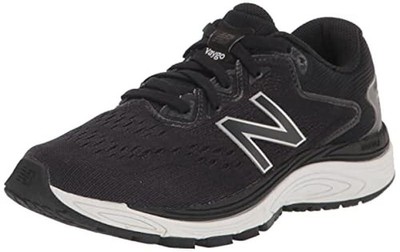 New Balance womens Vaygo V1 Running Shoe, Black/White, 5.5 US