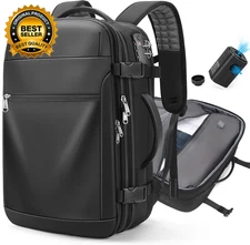Vacuum Backpack Travel  Expandable Compression Carry on Backpack