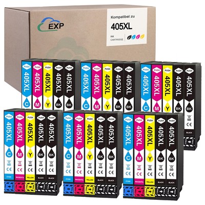 XL Patronen für Epson 405XL WorkForce WF 3820 4820 4830 3825 4825 7835 7310 7830