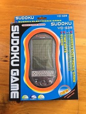 ELECTRONIC SUDOKU HANDHELD GAME NIP TOUCH SCREEN YD-638.       D2