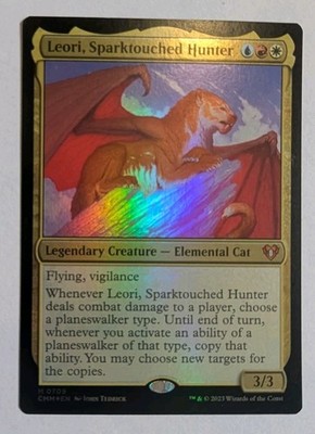 Leori, Sparktouched Hunter Commander Masters Foil - MTG MYTHIC | eBay