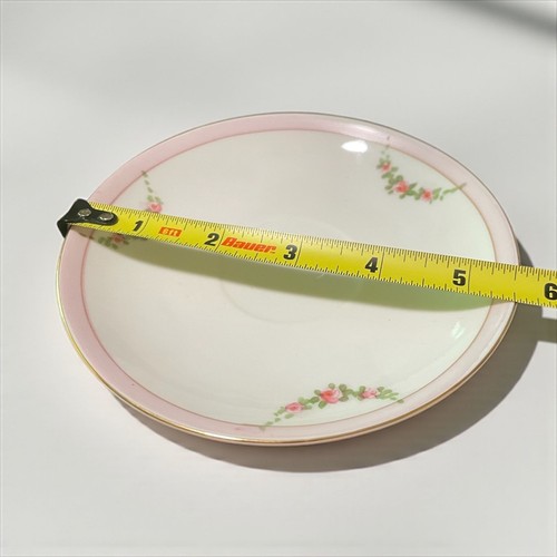 Noritake Japan M Teacup & Saucer Set China Set of Two Pink Floral Design - Picture 8 of 9