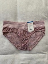 NEW Warners Hipster Panty No Pinching Problems Women’s Pink Panty Size XLarge 8