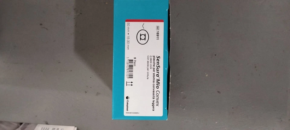 Coloplast Sacche Stomia Ref 11443 + 9 Scatole Placche Stomia SenSura Mio 15/30mm - Immagine 2 di 4