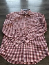 BUGATCHI UOMO Dress Shirt Mens 18 Classic Button Up