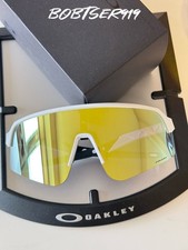 Oakley Sutro Lite Sweep OO9465 Matte White Sunglasses PRIZM Yellow Lens NEW