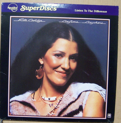 RITA COOLIDGE - ANYTIME...ANYWHERE - 1980 NAUTILUS SUPER DISC LP VINYL RECORD